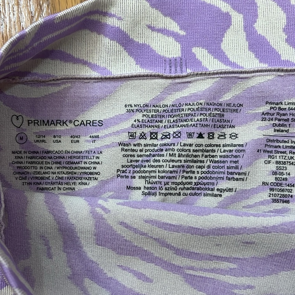 NWT PRIMARK SeamFree Zebra Print Pencil Skirt - Picture 2 of 4